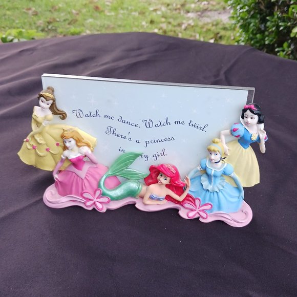 Disney Princess Picture Frame 4" x 6" - Picture 1 of 4